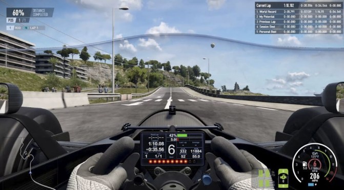 VR Racing Car